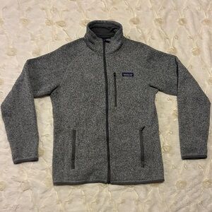 PATAGONIA Women’s Jacket, Size S, Gray Permafrost, Better Sweater Fleece Comfy!!